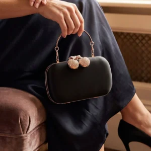 Black Formal Clutch For