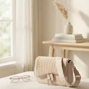 Fawn Casual Pouch For Ladies