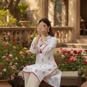 Embellished Lawn Shirt PS604093